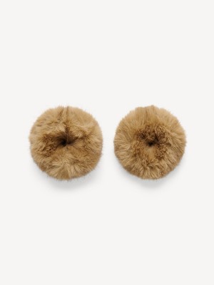 Inne Akcesoria By Malene Birger Elbie Wrist Cuffs Tannin | PL_BB62324