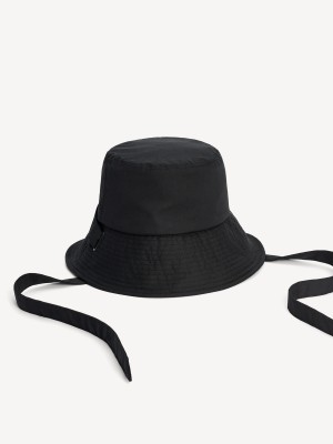 Inne Akcesoria By Malene Birger Piova Cotton Hat Czarne | PL_BB15235