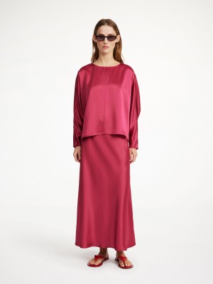 Koszule By Malene Birger Odelleys Blouse Wild berries | PL_BB37481