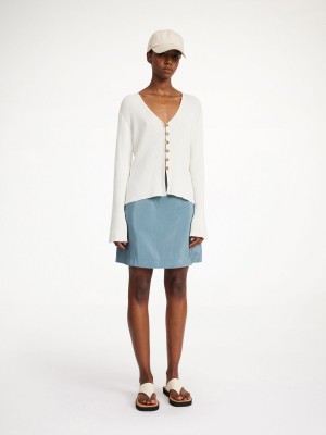 Spódnice By Malene Birger Isabele Mini Cool Water | PL_BB68859