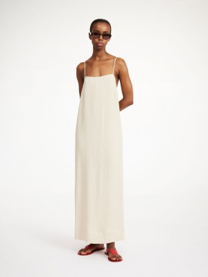 Sukienka By Malene Birger Almeena Maxi Oyster Gray | PL_BB98521