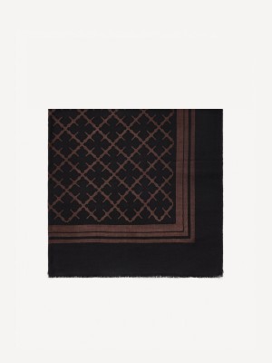 Szaliki By Malene Birger Cornelis Wool Ciemny | PL_BB80536