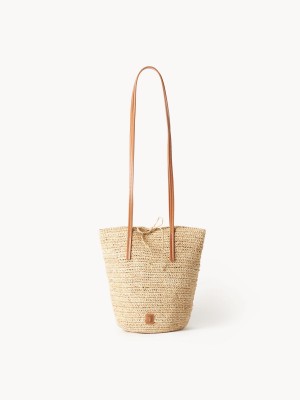 Torby By Malene Birger Pamma Straw Shoulder Głęboka | PL_BB55606