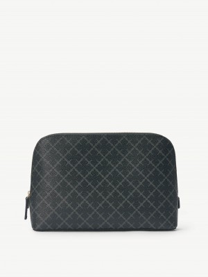 Torby kosmetyczne By Malene Birger Bae Medium Cosmetics Case Charcoal | PL_BB58000