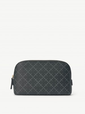 Torby kosmetyczne By Malene Birger Bae Small Cosmetics Case Charcoal | PL_BB23616